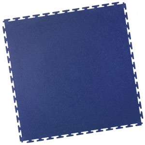 Garagenfliese gekornt blau