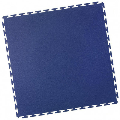 Garagenfliese gekornt blau