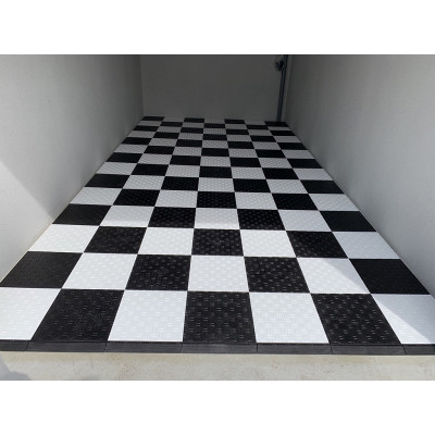 Garagenboden streichen│oder Kunststoff Fliesen verlegen│Klickfliesen