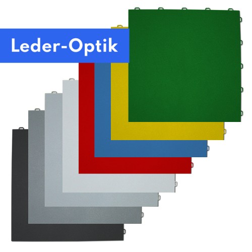 Garagenfliesen- Kunststoff Klickfliesen für Garagen oder Werkstatt.